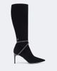 Rene Caovilla Rene Caovilla Cleo embellished suede knee-high boots - 5