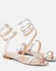 Rene Caovilla Rene Caovilla Cleo mirrored leather sandals - 1