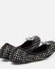 Rene Caovilla Rene Caovilla Crystal-embellished leather ballet flats - 2