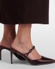 Rene Caovilla Rene Caovilla Crystal-embellished satin mules - 2
