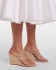 Rene Caovilla Rene Caovilla Crystal-embellished satin wedges - 2