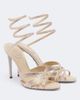 Rene Caovilla Rene Caovilla Dania embellished satin sandals - 1