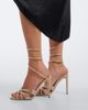 Rene Caovilla Rene Caovilla Dania embellished satin sandals - 2