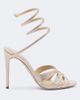 Rene Caovilla Rene Caovilla Dania embellished satin sandals - 5
