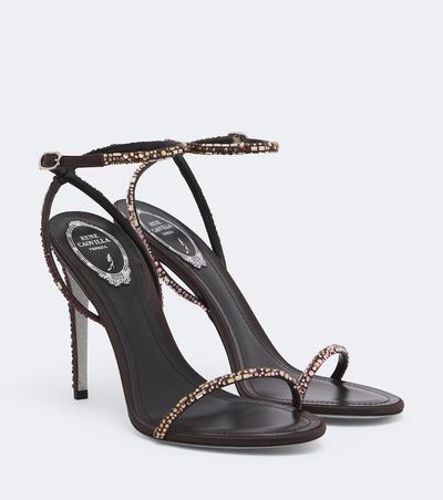 Rene Caovilla Rene Caovilla Ellabrita Swarovski®-embellished sandals