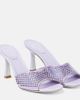Rene Caovilla Rene Caovilla Embellished leather mules - 1