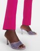 Rene Caovilla Rene Caovilla Embellished leather mules - 4