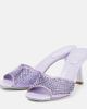 Rene Caovilla Rene Caovilla Embellished leather mules - 5