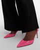Rene Caovilla Rene Caovilla Embellished satin slingback sandals - 4