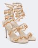 Rene Caovilla Rene Caovilla Jahanara embellished satin sandals - 1