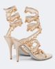 Rene Caovilla Rene Caovilla Jahanara embellished satin sandals - 4
