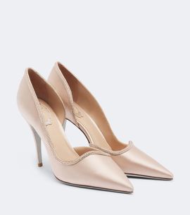 Rene Caovilla Rene Caovilla Onda embellished satin pumps