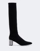 Rene Caovilla Rene Caovilla Sonia crystal-embellished knee-high boots - 5