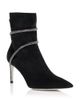 Rene Caovilla Rene Caovilla Women's Embellished Suede Stiletto Ankle Boots - 1