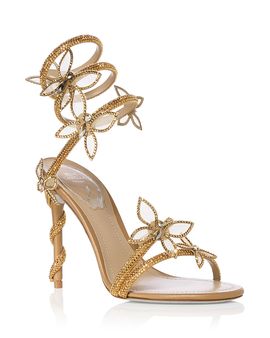 Rene Caovilla Rene Caovilla Women's Margot Butterfly Embellished Sandals