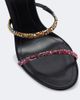 Rene Caovilla Rene Caovilla x Swarowski Cleo embellished satin sandals - 5