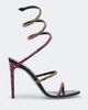 Rene Caovilla Rene Caovilla x Swarowski Cleo embellished satin sandals - 6