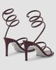 Rene Caovilla Women's Cleo 105MM Satin Sandals - 4