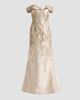 Rene Ruiz Collection Rene Ruiz Collection Women's Jacquard Off-the-Shoulder Mermaid Gown - 1
