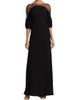 Rene Ruiz Collection Women's Bead-Embellished Illusion-Neck Gown - 3