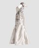 Rene Ruiz Collection Women's Brocade One-Shoulder Mermaid Gown - 1