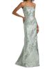 Rene Ruiz Collection Women's Brocade Strapless Column Gown - 2