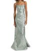 Rene Ruiz Collection Women's Brocade Strapless Column Gown - 3