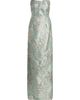 Rene Ruiz Collection Women's Brocade Strapless Column Gown - 8