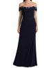 Rene Ruiz Collection Women's Off-The-Shoulder Crepe Gown - 3