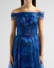 Rene Ruiz Collection Women's Off-The-Shoulder Draped Organza Gown - 5