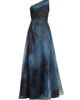 Rene Ruiz Collection Women's Printed Organza Asymmetric Gown - 1