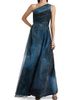 Rene Ruiz Collection Women's Printed Organza Asymmetric Gown - 3