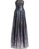 Rene Ruiz Collection Women's Sequin-Embroidered A-Line Strapless Gown - 8