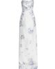 Rene Ruiz Collection Women's Strapless Floral Jacquard Mermaid Gown - 1