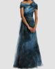 Rene Ruiz Collection Women's Twisted Off-The-Shoulder Organza Gown - 2