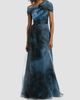 Rene Ruiz Collection Women's Twisted Off-The-Shoulder Organza Gown - 3
