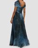 Rene Ruiz Collection Women's Twisted Off-The-Shoulder Organza Gown - 5