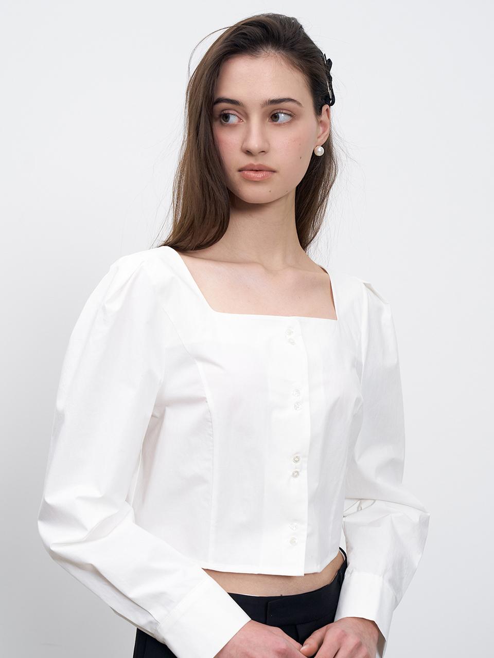 RENEJ Balloon Square Blouse