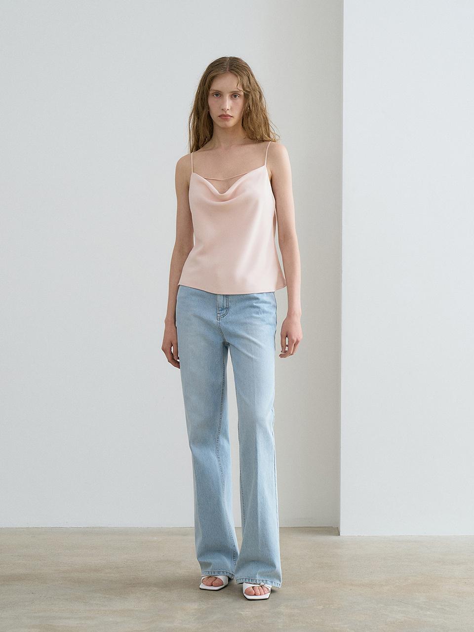 RENEJ Denim Straight Pants