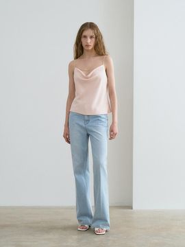 RENEJ Denim Straight Pants