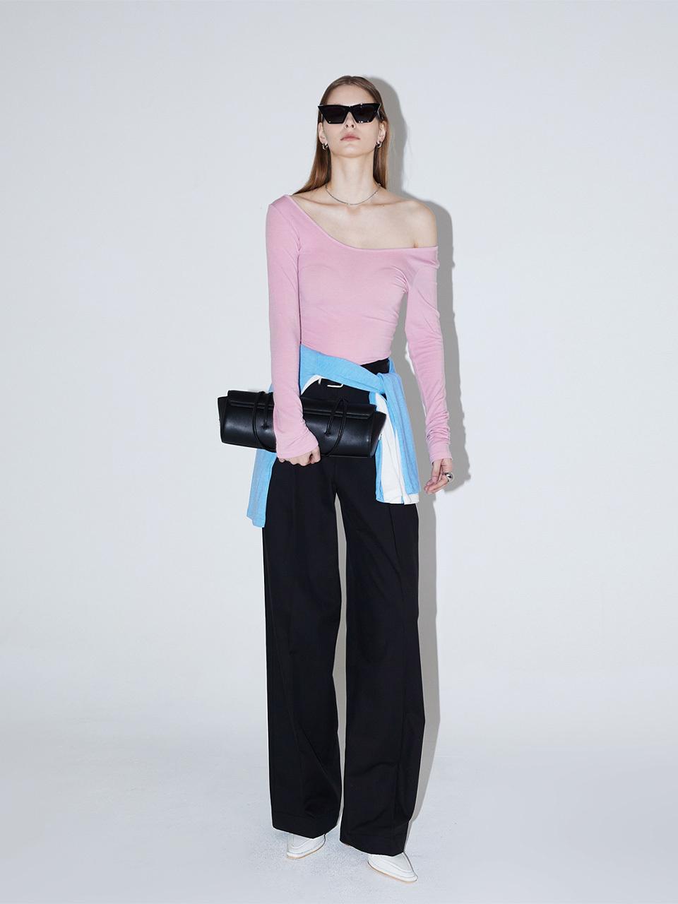 RENEJ Hime Pintuck Wide Pants