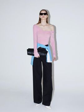 RENEJ Hime Pintuck Wide Pants
