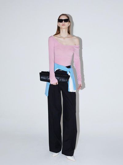 RENEJ Hime Pintuck Wide Pants