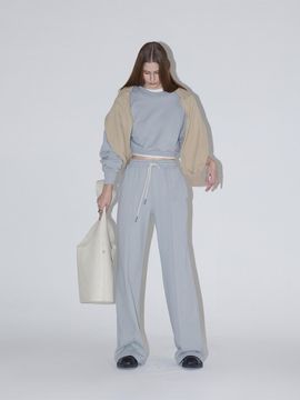 RENEJ Stay Pintuck Wide Pants