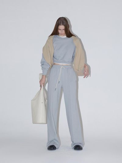RENEJ Stay Pintuck Wide Pants