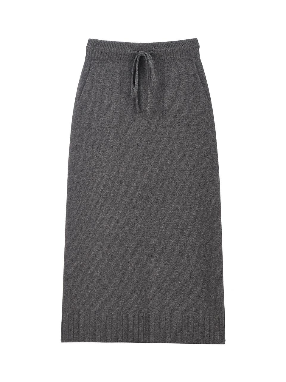 RENEJ String Pocket Wool Skirt