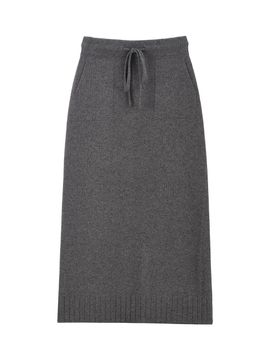 RENEJ String Pocket Wool Skirt