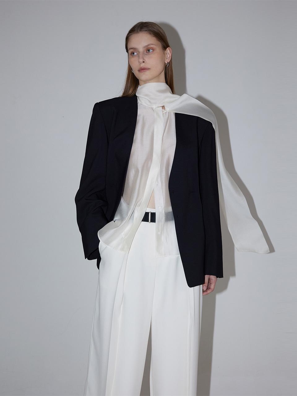RENEJ Tie Blouse