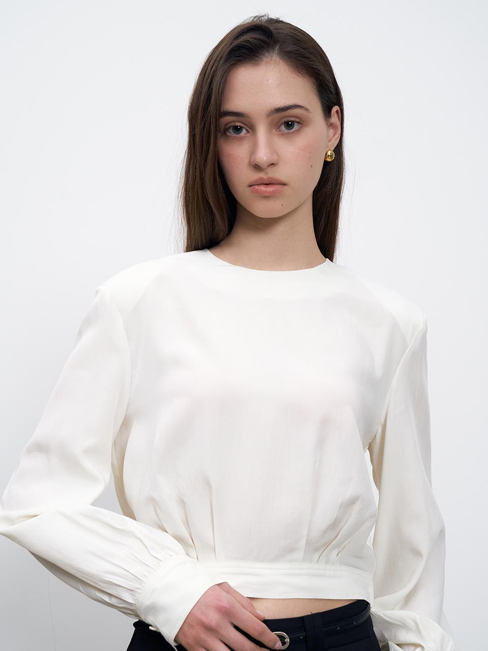 RENEJ Volume Banding Blouse
