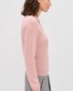 Renggli Renggli Cashmere Long Sleeve Polo Rose Quartz - 4